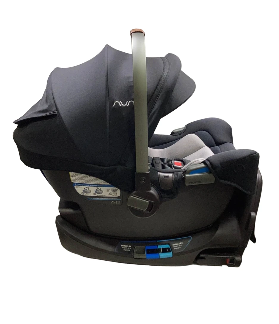 Nuna PIPA Rx Infant Car Seat, Caviar, 2023 2 Nuna PIPA Rx Infant Car Seat, Caviar, 2023 - Image 2