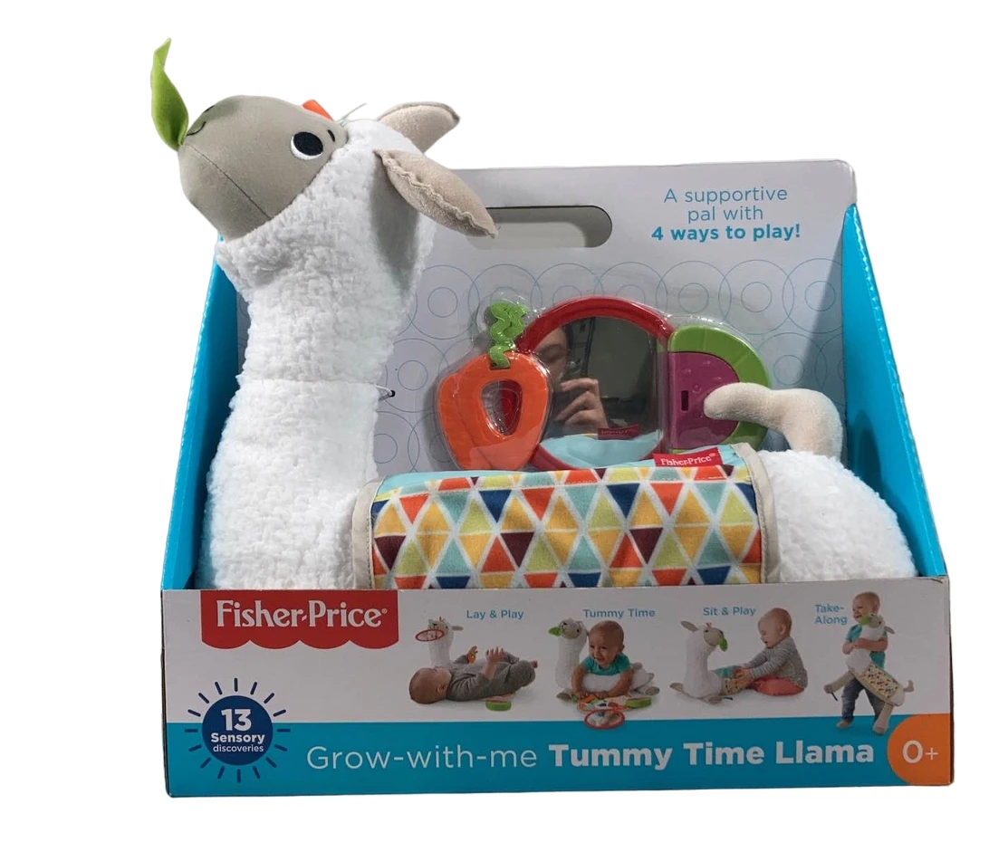 Fisher Price Grow With Me Tummytime Llama 1 Fisher Price Grow With Me Tummytime Llama