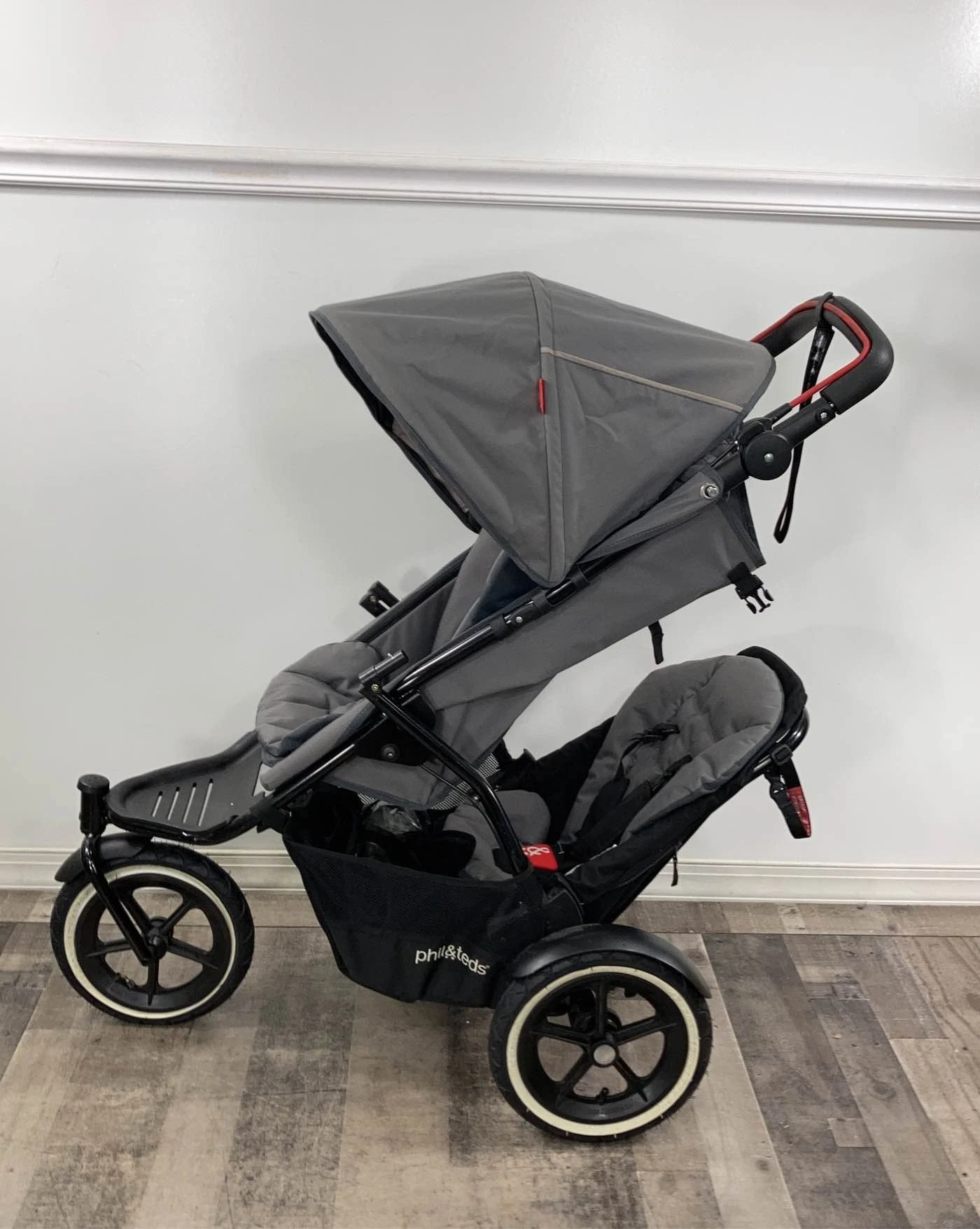 Phil & Teds Navigator 2 Double Stroller Navigator 2 Stroller With Doubles Kit, 2013 3 Phil & Teds Navigator 2 Double Stroller Navigator 2 Stroller With Doubles Kit, 2013 - Image 3