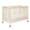 Babyletto Maki Full-Sized Folding Crib, Washed Natural