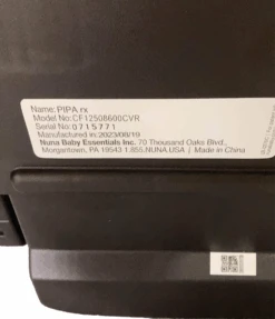 Nuna PIPA Rx Infant Car Seat, Caviar, 2023 17 Nuna PIPA Rx Infant Car Seat, Caviar, 2023 -GoodBuy Gear Shop 1154ad76 21d1 4311 a985 6b9e22b86847