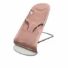 BabyBjorn Bouncer Bliss, Light Gray Frame, Dusty Pink Mesh