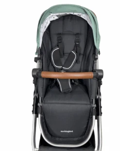 Mockingbird Single To Double 2.0 Stroller, Silver With Penny Leather, Watercolor Drops, Sage, 2023 -GoodBuy Gear Shop 14bb269b 5bac 4e73 9948 4a274ff9d226