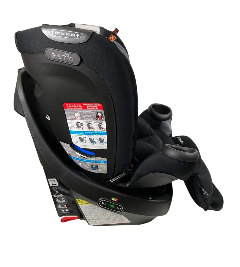 Evenflo Revolve 360 Extend Rotational Convertible Car Seat, Revere Gray, 2023 3 Evenflo Revolve 360 Extend Rotational Convertible Car Seat, Revere Gray, 2023 - Image 3