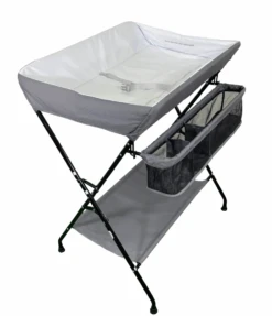 Safeplus Folding Diaper Changing Table, Gray