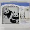 Ubbi Diaper Pail Decals, Panda