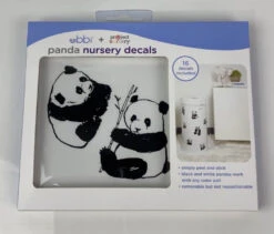 Ubbi Diaper Pail Decals, Panda