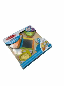 Melissa & Doug First Play Wooden Touch And Feel Puzzle