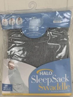 Halo SleepSack Swaddle, S, Heather Grey