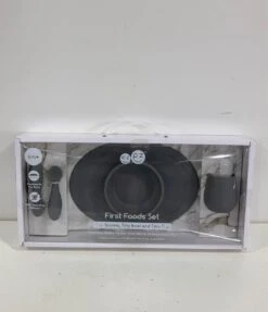 Ezpz First Foods Set, Grey