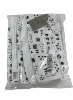 Honest Baby 5-pack Organic Cotton Multi-layer Woven Burp Cloths