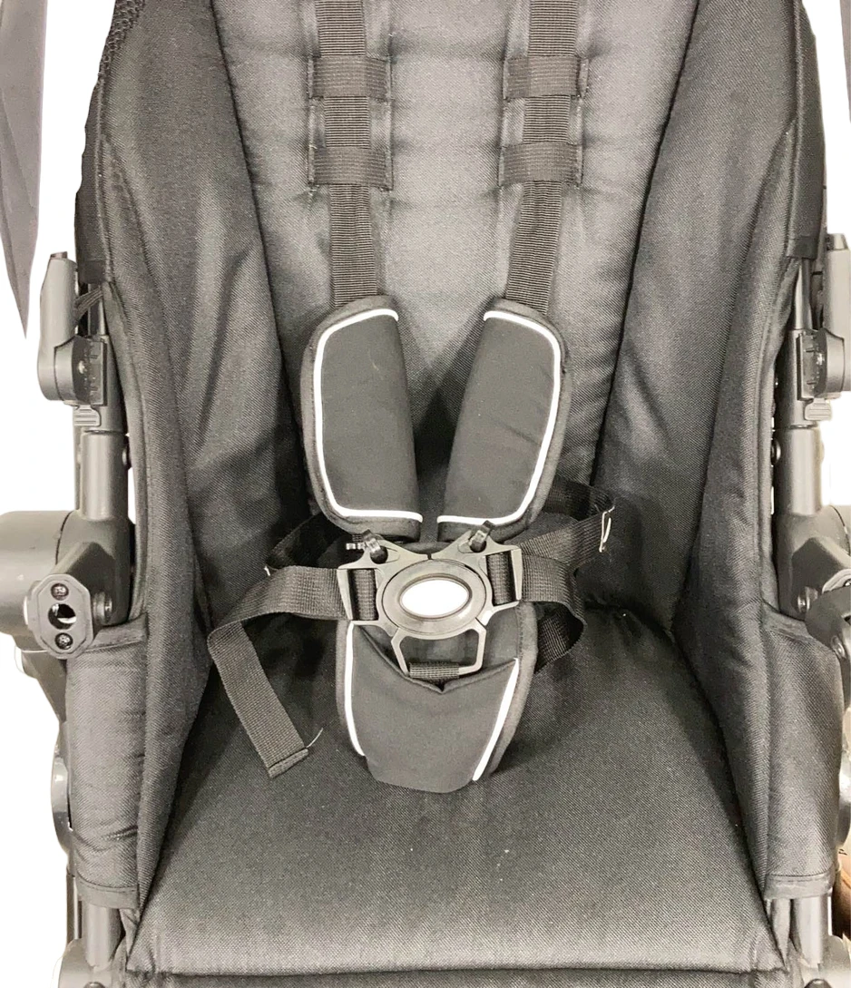 Mockingbird Single Stroller, 2019, Black, Windowpane, Silver With Penny Leather 7 Mockingbird Single Stroller, 2019, Black, Windowpane, Silver With Penny Leather - Image 7
