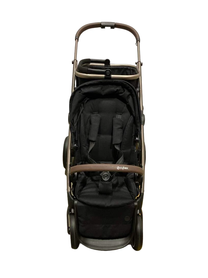 Cybex Gazelle S Modular Stroller, 2022, Black Frame, Deep Black 3 Cybex Gazelle S Modular Stroller, 2022, Black Frame, Deep Black - Image 3