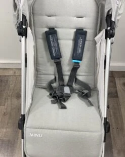 UPPAbaby MINU Stroller, DEVIN (Light Grey Melange), 2021 -GoodBuy Gear Shop 3a6458a7a7689aea5f65069ff015f189