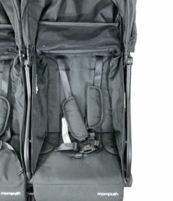 Mompush Lithe Double Stroller, Black, 2021 -GoodBuy Gear Shop 3aa7289d 278a 4a4a 9fe1 169ecc246042