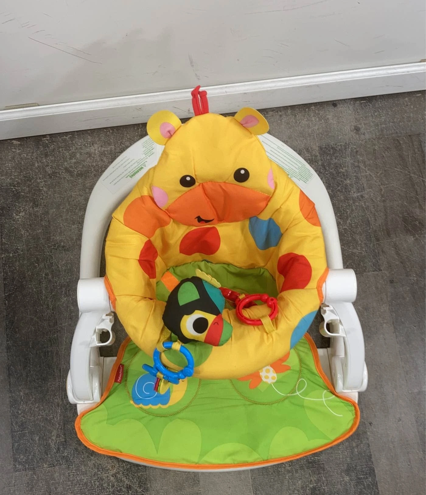 Fisher Price Sit-Me-Up Floor Seat, Giraffe 2 Fisher Price Sit-Me-Up Floor Seat, Giraffe - Image 2