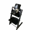 Stokke Tripp Trapp High Chair With Baby Set And Tray, Black