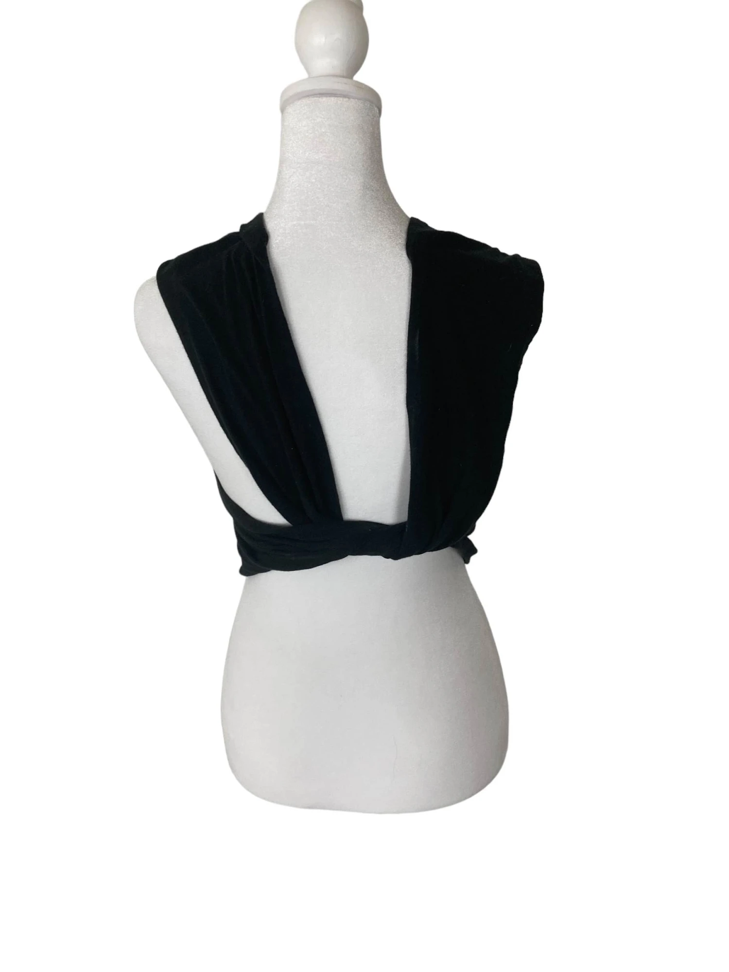 Baby K'tan Baby Carrier, Organic, Black 4 Baby K'tan Baby Carrier, Organic, Black - Image 4