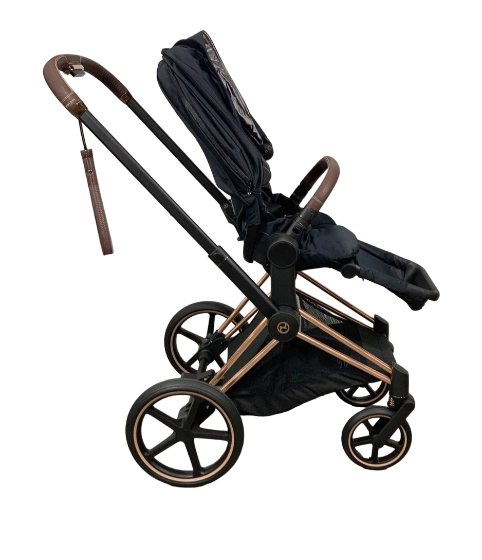 Cybex PRIAM Stroller, Rosegold, Deep Black, 2019 3 Cybex PRIAM Stroller, Rosegold, Deep Black, 2019 - Image 3