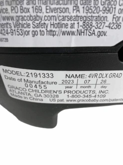 Graco 4Ever DLX Grad 5-in-1 Car Seat, 2023, Harrison -GoodBuy Gear Shop 48662ddc c06a 424c a13c 6d0ae6f36c59