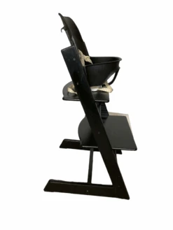 Stokke Tripp Trapp High Chair With Baby Set And Tray, Black -GoodBuy Gear Shop 48b48cd1 4f79 4ebc 8a8d a7ed09bef37d