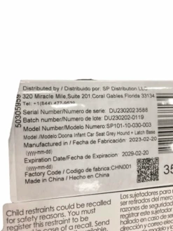 Doona Infant Car Seat & Stroller Combo, 2023, Grey Hound 24 Doona Infant Car Seat & Stroller Combo, 2023, Grey Hound -GoodBuy Gear Shop 490316fe b2bf 4a7c a6b8 5d864a34c4a8