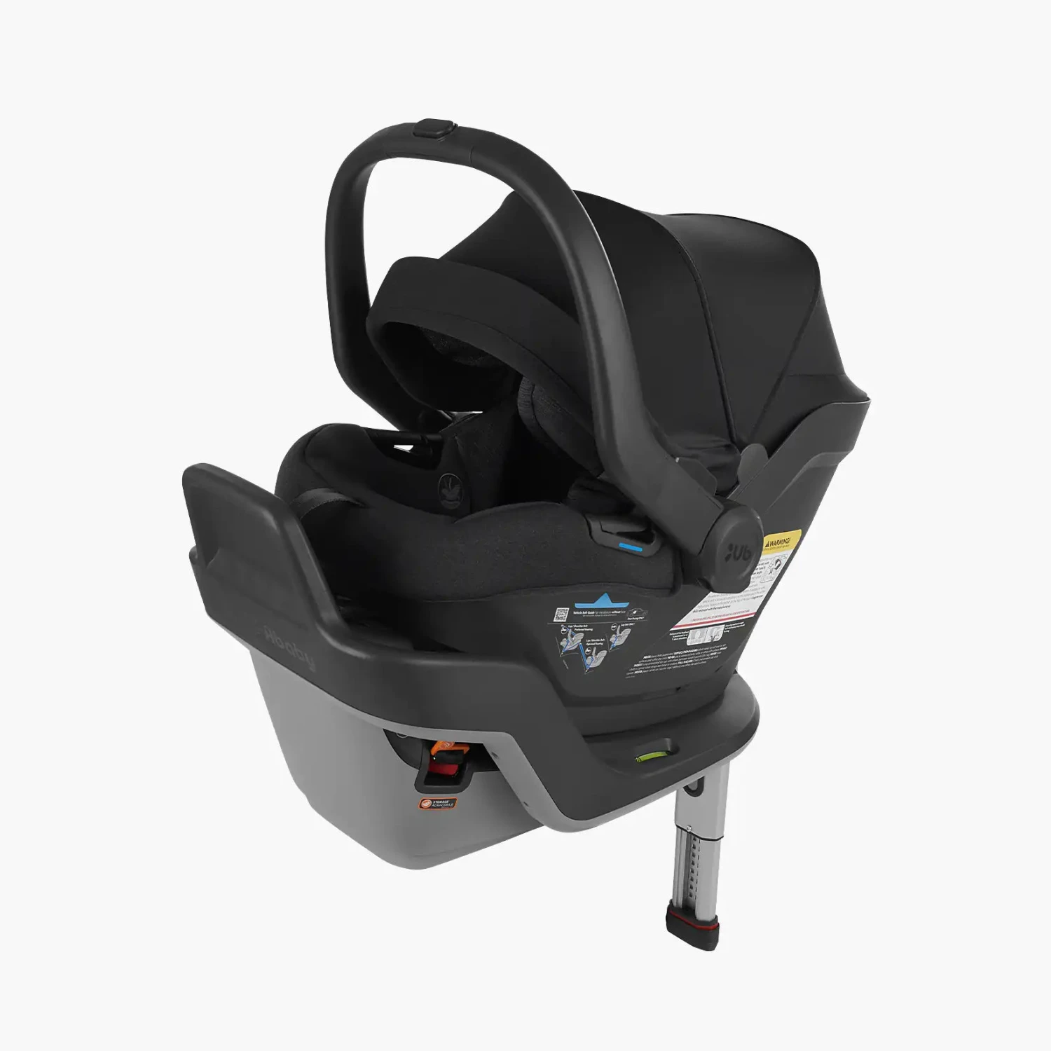 UPPAbaby MESA MAX Infant Car Seat And Base, Jake Charcoal, 2023 8 UPPAbaby MESA MAX Infant Car Seat And Base, Jake Charcoal, 2023 - Image 8