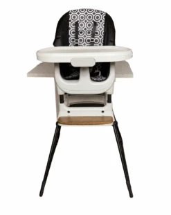 Fisher Price Johnathan Adler Deluxe High Chair, Black/White