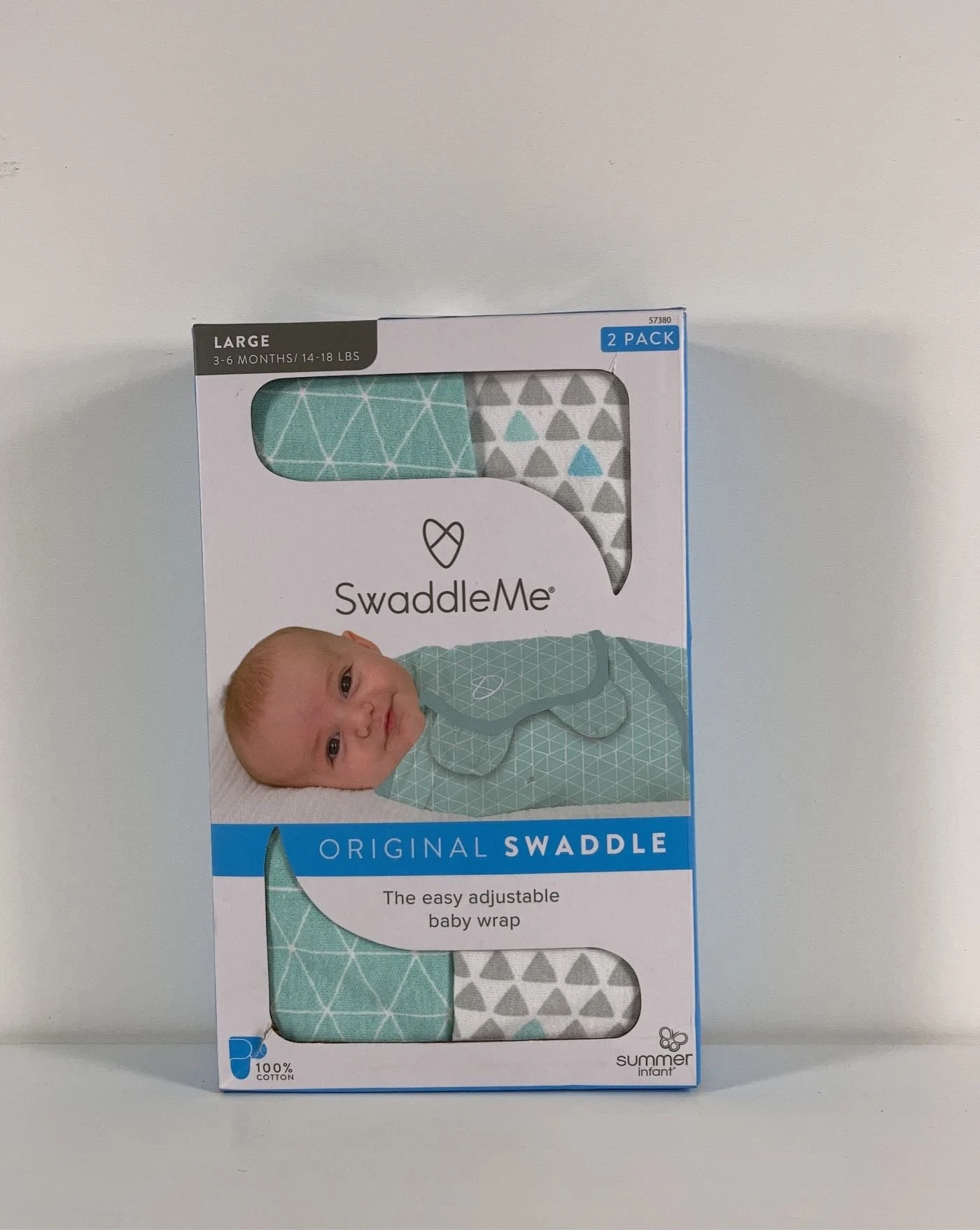 SwaddleMe Original Swaddle Wrap, 2pk, Large(3-6 Months) 1 SwaddleMe Original Swaddle Wrap, 2pk, Large(3-6 Months)