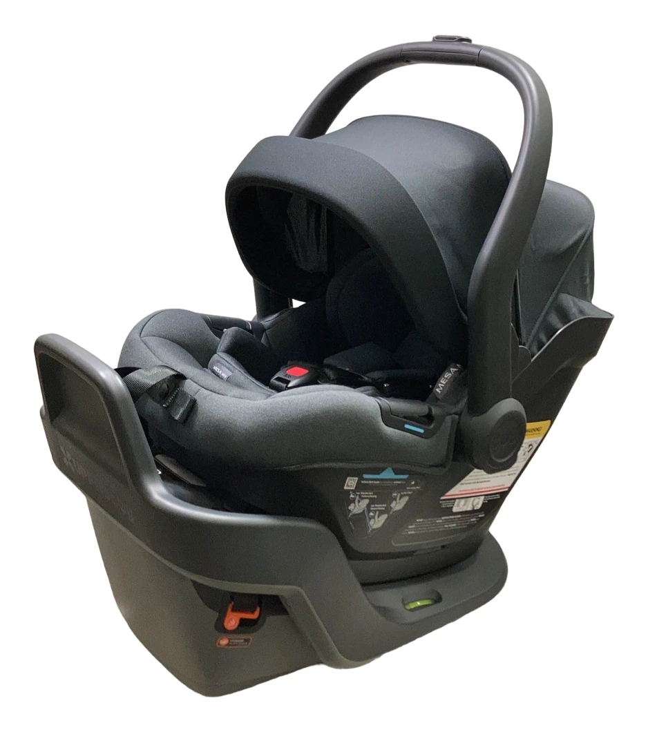 UPPAbaby MESA MAX Infant Car Seat And Base, DualTech Jake (Black), 2023 1 UPPAbaby MESA MAX Infant Car Seat And Base, DualTech Jake (Black), 2023