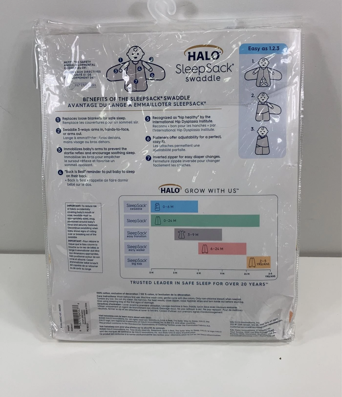 Halo SleepSack Swaddle, Small, Jungle 2 Halo SleepSack Swaddle, Small, Jungle - Image 2