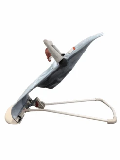 BabyBjorn Bouncer Bliss With Soft Toy Bar, Blue Cotton Petal Quilt, Light Gray Frame -GoodBuy Gear Shop 53fd4d67 39d2 415e a94b 80f648c5c80b