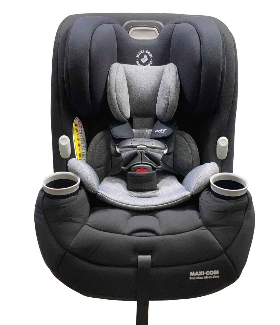 Maxi-Cosi Pria Max All-in-One Convertible Car Seat, Essential Black, 2024 4 Maxi-Cosi Pria Max All-in-One Convertible Car Seat, Essential Black, 2024 - Image 4