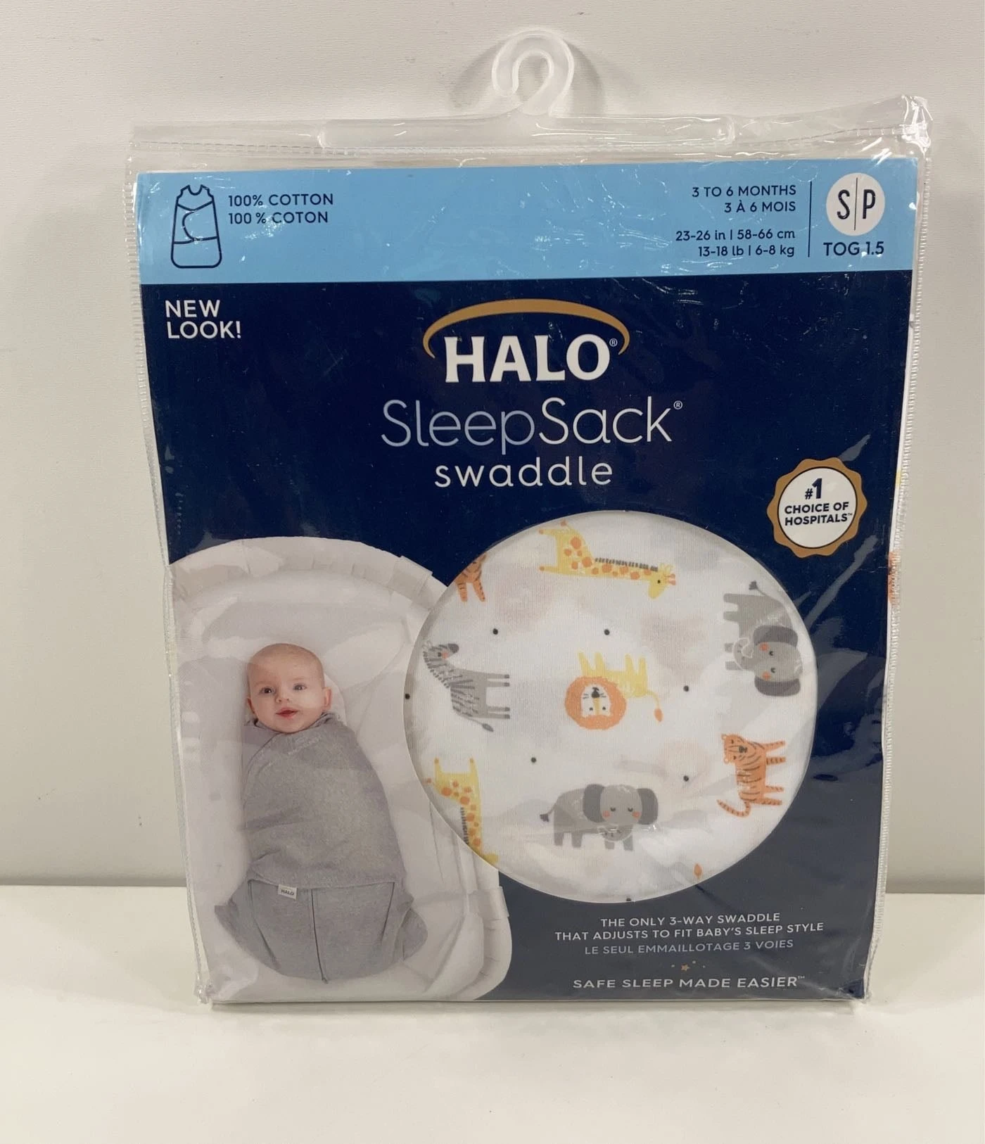Halo SleepSack Swaddle, Small, Jungle 1 Halo SleepSack Swaddle, Small, Jungle