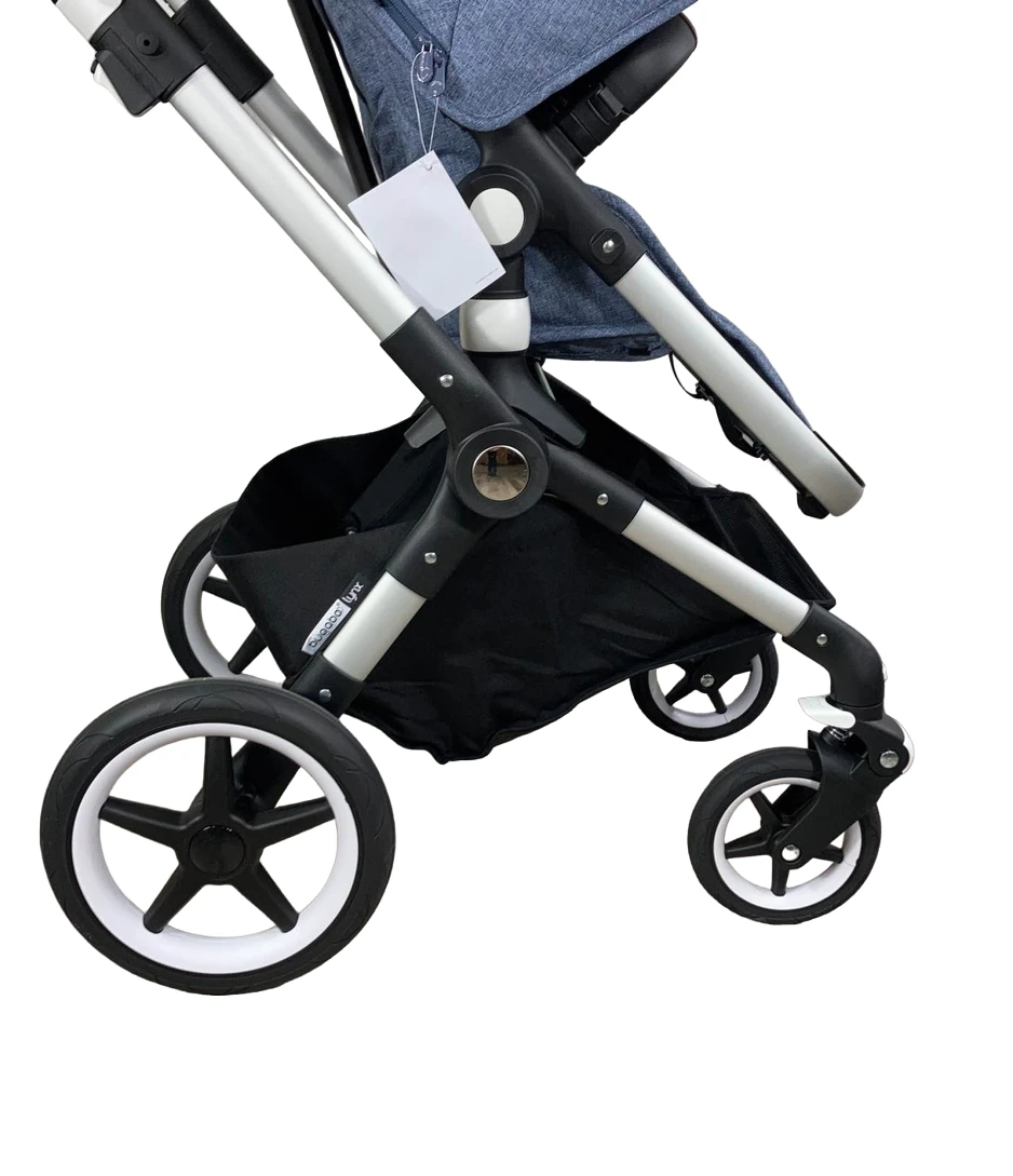Bugaboo Lynx Stroller, 2021, Steel Blue Aluminum, Blue Melange 8 Bugaboo Lynx Stroller, 2021, Steel Blue Aluminum, Blue Melange - Image 8