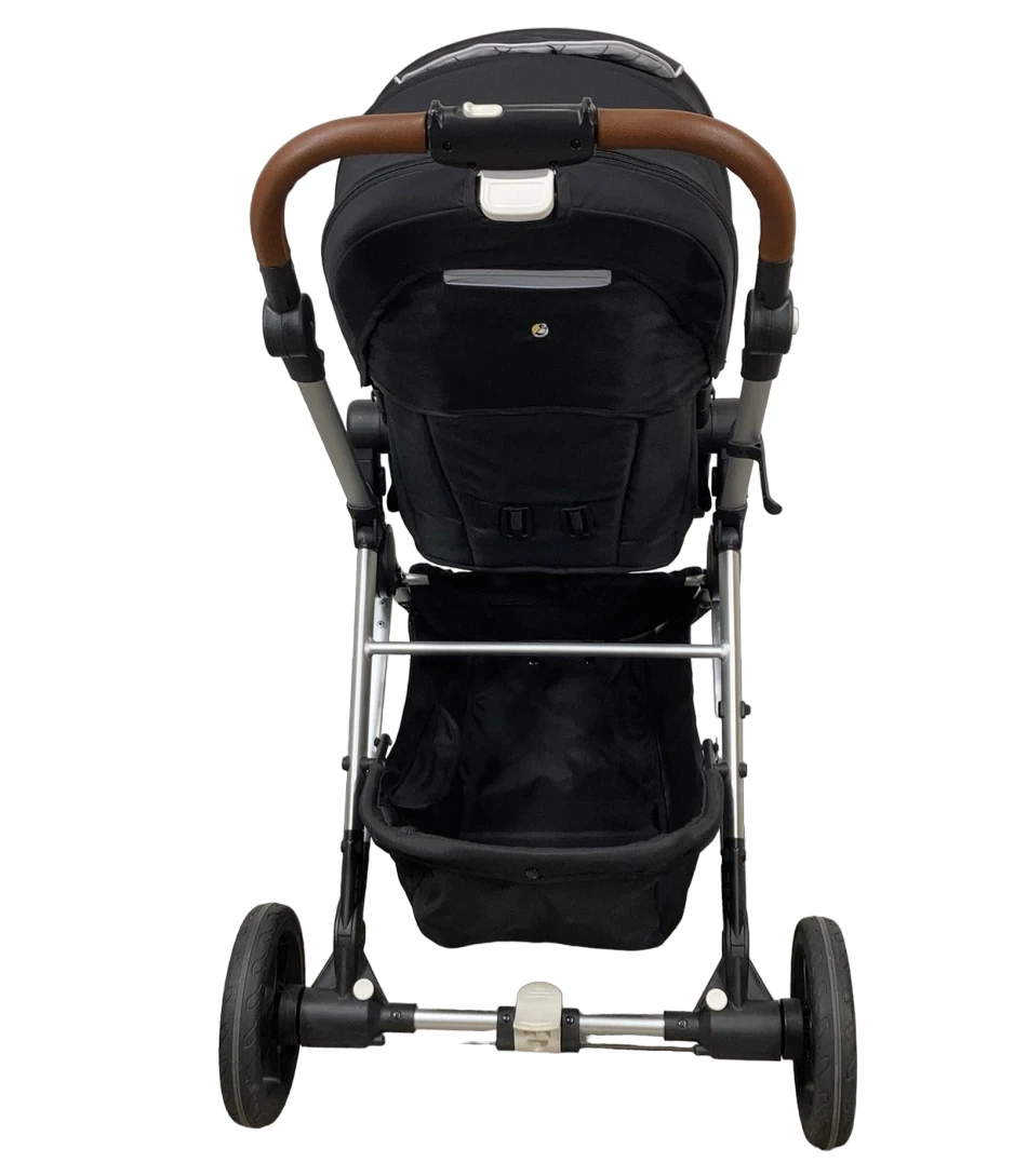 Mockingbird Single Stroller, 2019, Black, Windowpane, Silver With Penny Leather 8 Mockingbird Single Stroller, 2019, Black, Windowpane, Silver With Penny Leather - Image 8