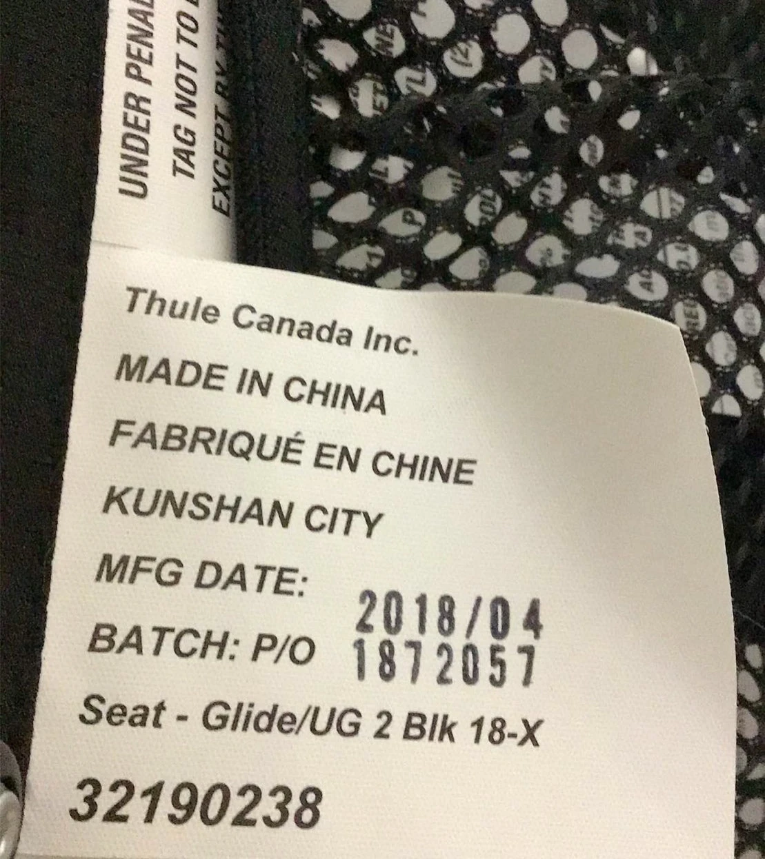 Thule Urban Glide 2 Jogging Stroller, 2018, Black On Black 10 Thule Urban Glide 2 Jogging Stroller, 2018, Black On Black - Image 10