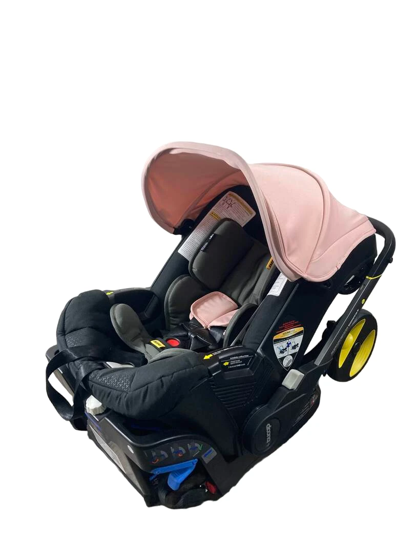 Doona Infant Car Seat & Stroller Combo, 2023, Blush Pink 4 Doona Infant Car Seat & Stroller Combo, 2023, Blush Pink - Image 4