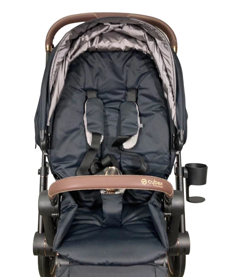 Cybex PRIAM Stroller, Rosegold, Deep Black, 2019 6 Cybex PRIAM Stroller, Rosegold, Deep Black, 2019 - Image 6
