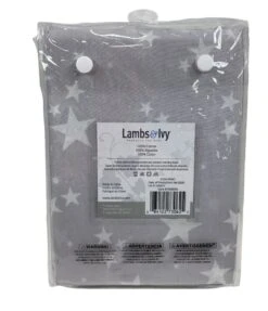 Lambs & Ivy Fitted Crib Sheet, Star -GoodBuy Gear Shop 710af283b050247cac3f210a621ae18b