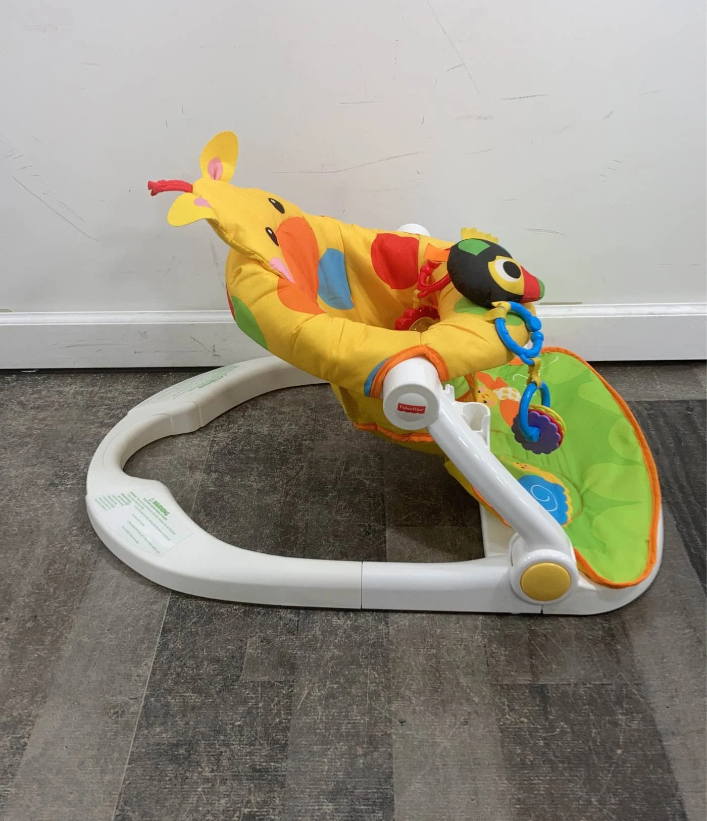 Fisher Price Sit-Me-Up Floor Seat, Giraffe 3 Fisher Price Sit-Me-Up Floor Seat, Giraffe - Image 3