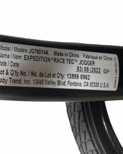 Baby Trend Expedition Race Tec Jogging Stroller, 2022, Ultra Black -GoodBuy Gear Shop 75b1a697 67fc 4eac bd34 86d320da45a8