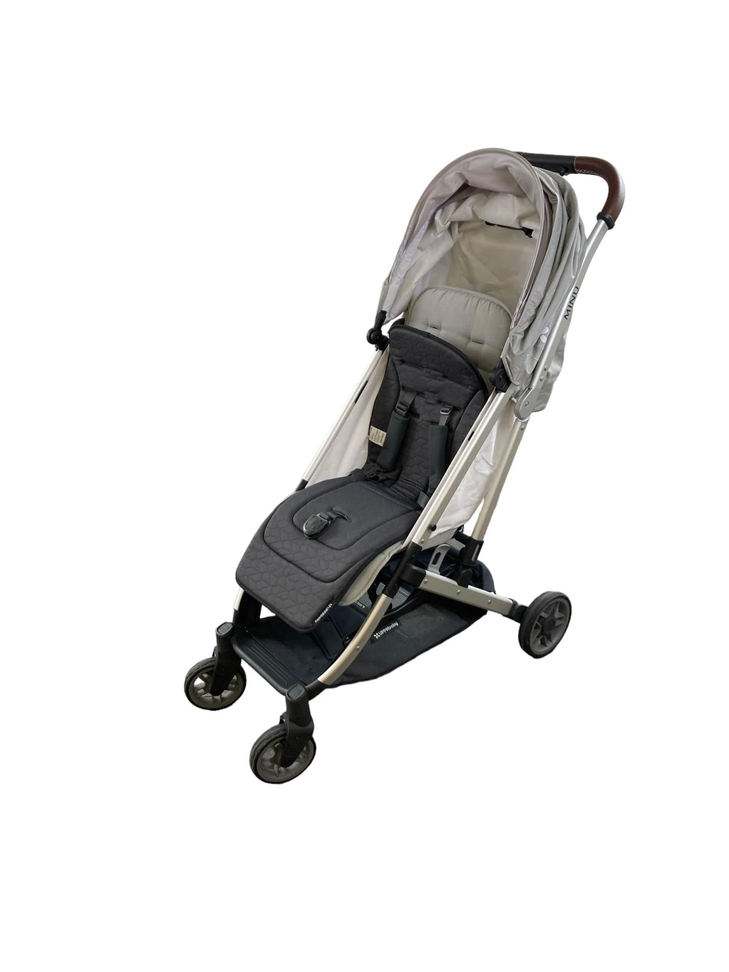 UPPAbaby MINU Stroller, DEVIN (Grey Melange), 2019 3 UPPAbaby MINU Stroller, DEVIN (Grey Melange), 2019 - Image 3