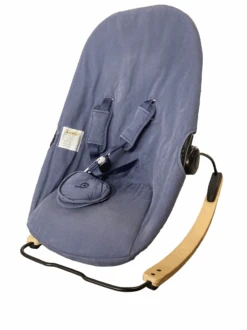 Bloom Coco Go 3-in-1 Bouncer, Beach House White Wood, Blue