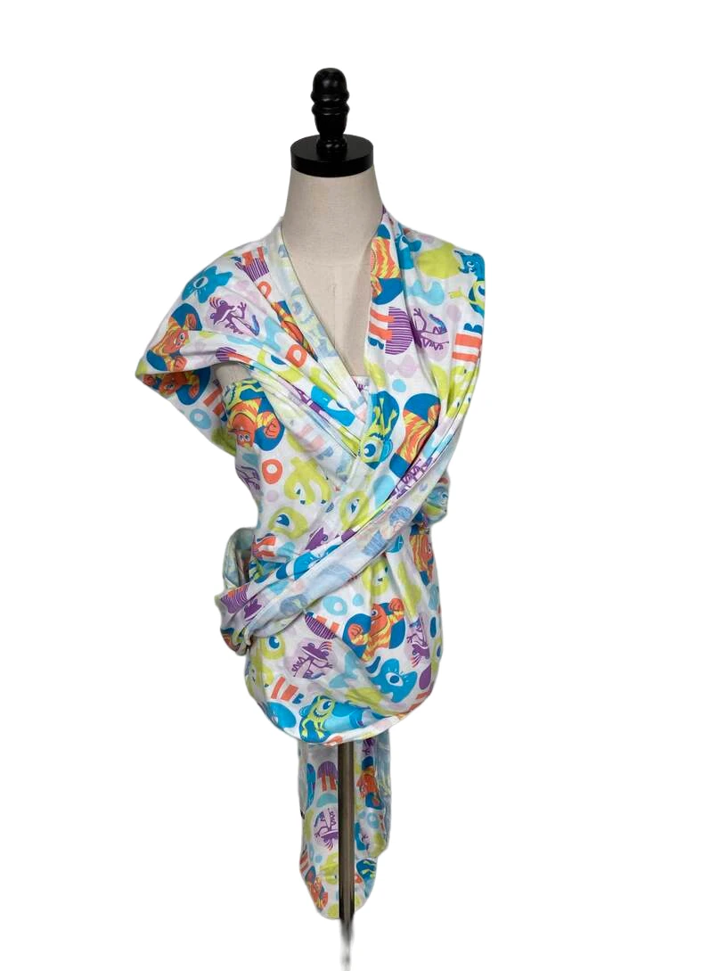 Moby Wrap Baby Carrier, Monster Mash-Up 1 Moby Wrap Baby Carrier, Monster Mash-Up