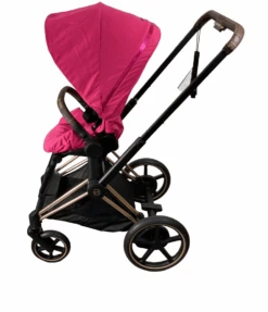 Cybex E-PRIAM Electric Stroller, Rosegold, Fancy Pink/Rose, 2019 -GoodBuy Gear Shop 7e96b518 b80c 4f76 bc7b a5cfb5d85112