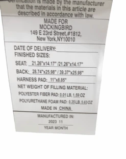 Mockingbird Single To Double 2.0 Stroller, Silver With Penny Leather, Windowpane, 2023, Black -GoodBuy Gear Shop 83cbdb62 a906 42c7 8612 cfb8772d3480