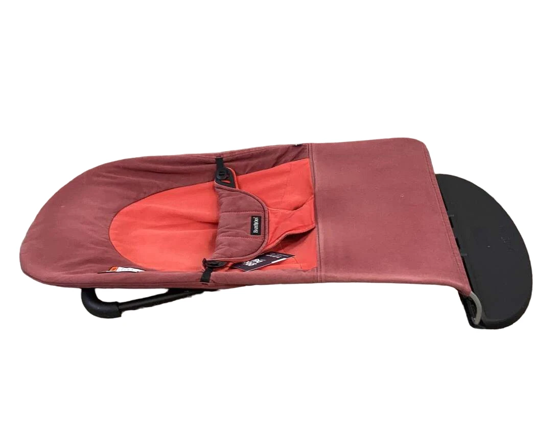 BabyBjorn Bouncer Bliss, Black Frame, Red 4 BabyBjorn Bouncer Bliss, Black Frame, Red - Image 4