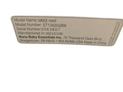 Nuna MIXX Next Stroller, 2021, Slate -GoodBuy Gear Shop 8d365e9fac403c38072a160a18e7b5e8