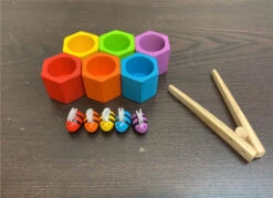 Plan Toys Wooden Beehives Sorting Game